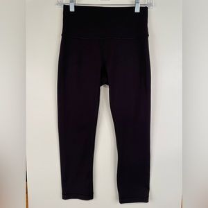 Lululemon Wunder Under Crop 21” Size 6